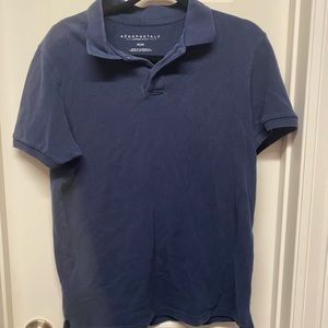 Aeropostale Blue Polo shirt size Medium